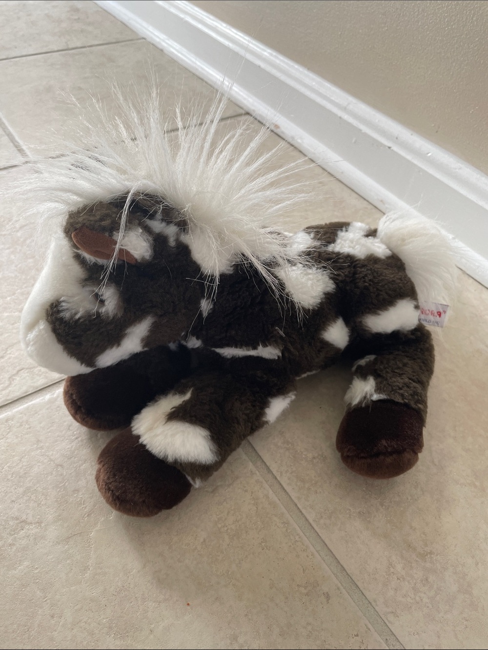 Aurora Floppy Brown and White Horse